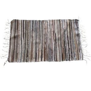 Hand Crafted Cotton Rag Rug